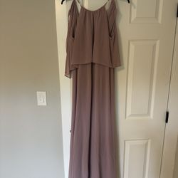 Dusty Rose Bridesmaid Dress