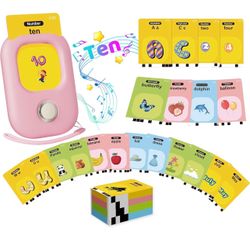 NEW IN BOX Toddler Toys for 2-5 Years Old Gifts, Speech Autism Therapy Toys, 448 Talking Flash Cards