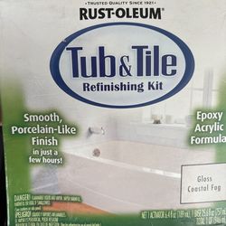 Tub and tile refinish kit x3