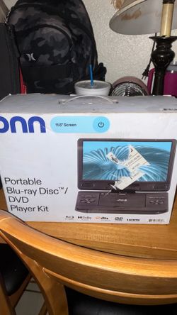 ONN 11.6” screen portable Blu-ray/DVD player kit