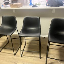 3 Ashley Furniture barstool 