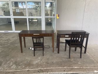 Two desks