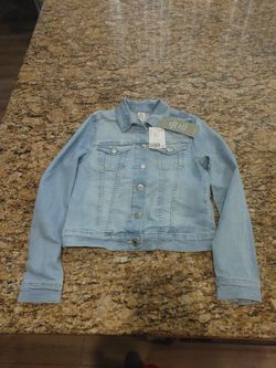 New Girls Jean Jacket Size 12