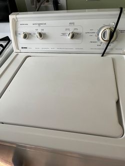 KENMORE WASHER AMANA GAS DRYER NICE FULL SIZE