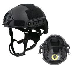 NIJ IIIA Ballistic FAST Helmet UHMW-PE Tactical Helmet with Liner Option New