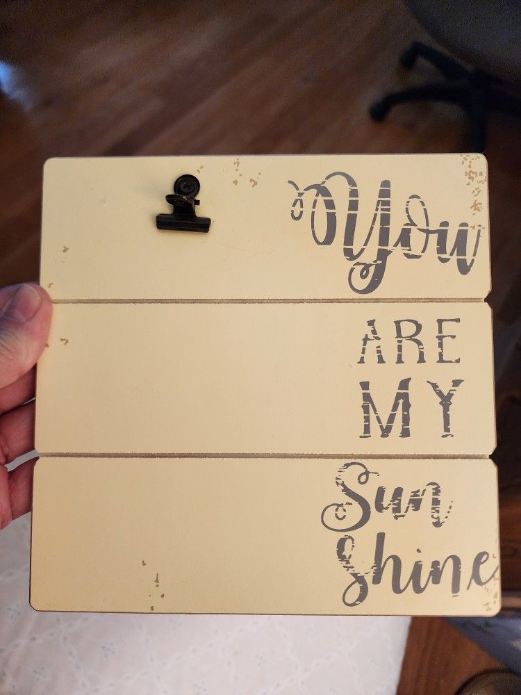 You Are My Sunshine Photo Plaque