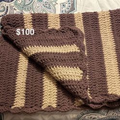 New Hand Made Crochet  Blankets