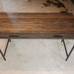 Wood/Metal Desk 