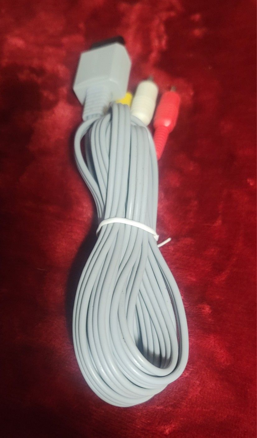 Original OEM Nintendo Wii AV Cord