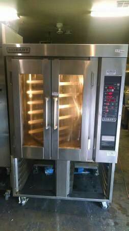 Hobart ov300g gas mini rotating rack oven