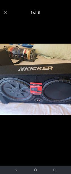 12" kicker Comp RT   down firing subwoofer sistem