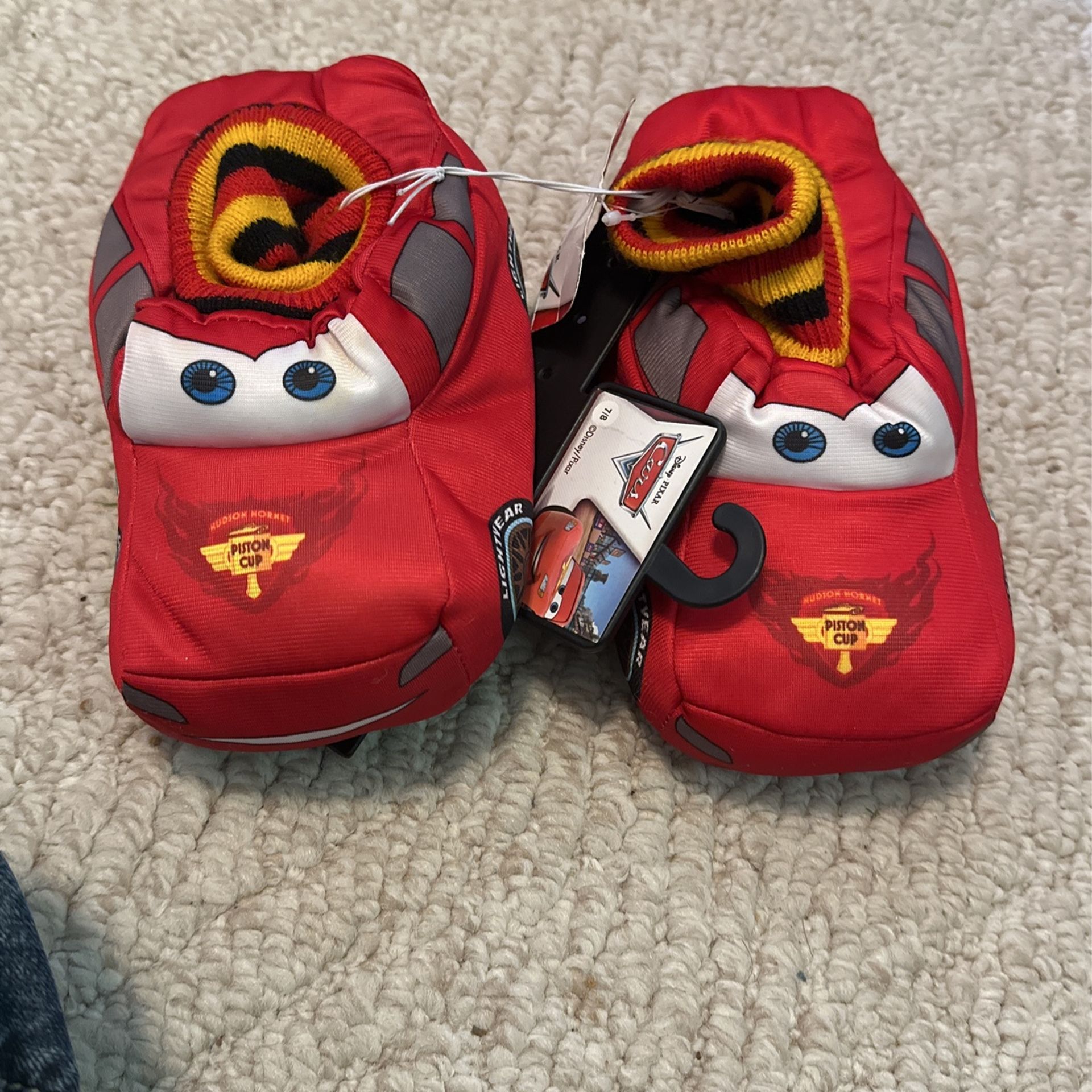 Lightning McQueen Slippers Disney