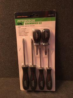Pittsburgh 6 PC Screwdriver Set NEW