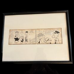 SAM AND SILO by Jerry Dumas  Daily Strip March 23, 1978 Framed 13x17
