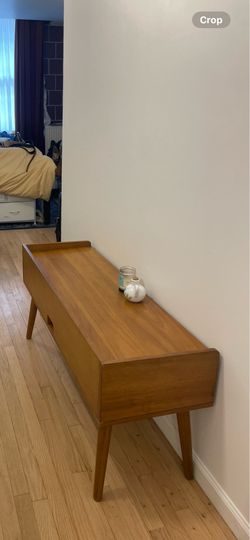 West elm tv console