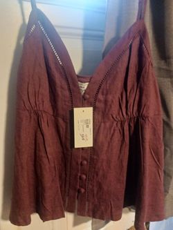 Emerson Fry Ladder Trim Tank – Crushedberry, Size L