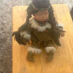 Vintage American Native Doll