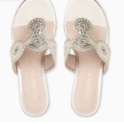 New Jack Rogers Platinum Kimberly Mid Wedge