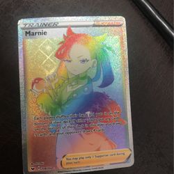 Marine Trainer Card Holo Pokemon Also A Little Scratched
