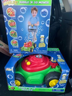Bubble 'N' Go Mower Toy