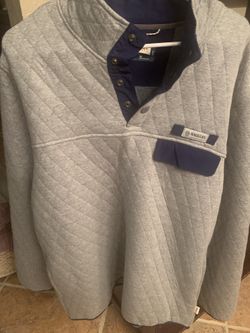 Outdoor Men’s Campfire quilted snap pull over