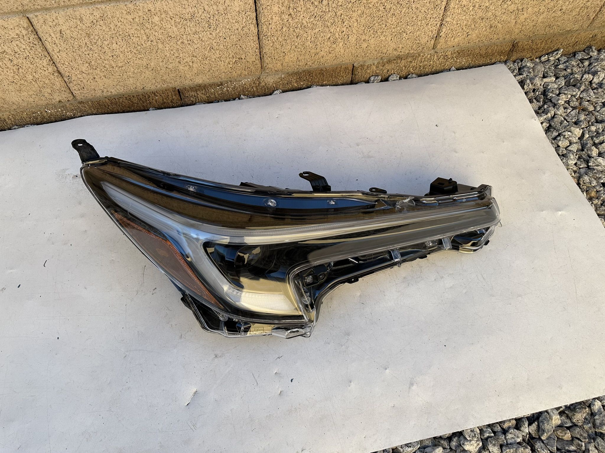 Toyota Corolla Headlight LED 2023-2025, Toyota Corolla Headlamp, OEM ORIGINAL TOYOTA PART, passenger side