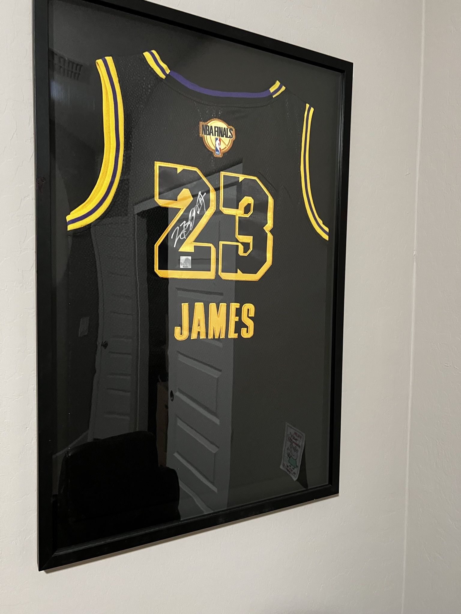 Signed Authentic LeBron James Jersey