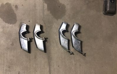 Original GM 1967-68 Camaro Front And Rear Bumper Guards