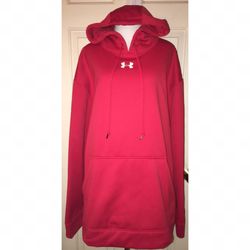 Men's 2XL under armor hooded sweatshirt in as new condition
