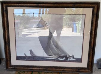 Large Picture With Frame