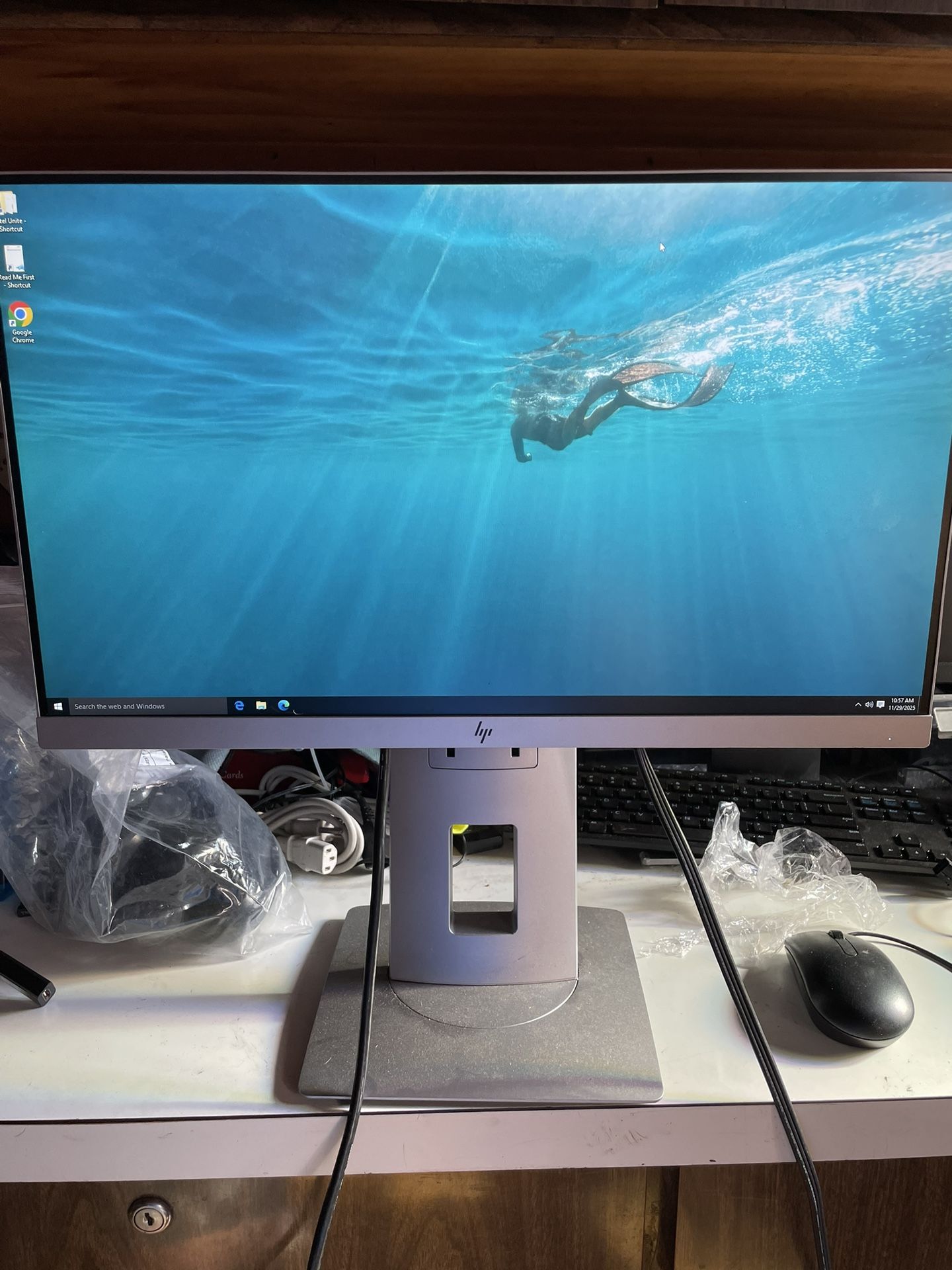 HP Elite Display E223 21.5” FHD 1080p Monitor 