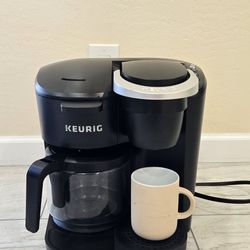 Keurig K-Duo Coffee Maker, Single Serve and 12-Cup Carafe Drip Coffee Brewer