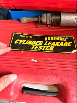 Cylinder leakage tester