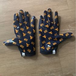 Wvu best sale football gloves