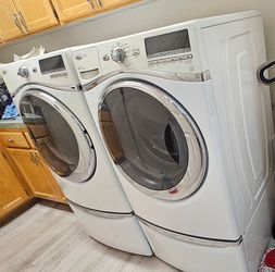 Washer and dryer