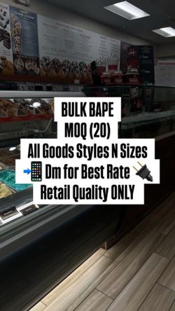 Bulk Bape Tees