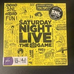 Saturday Night Live Board Game 2010 Trivia Comedy Activities SNL New Sealed