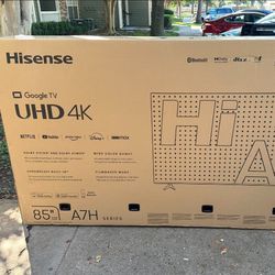 85” Hisense Smart 4k Led Uhd Tv 