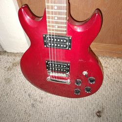 Ibanez Gio Double Cut Red Electric Guitar