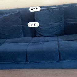 Sectional Sofa Couch 87 Inch