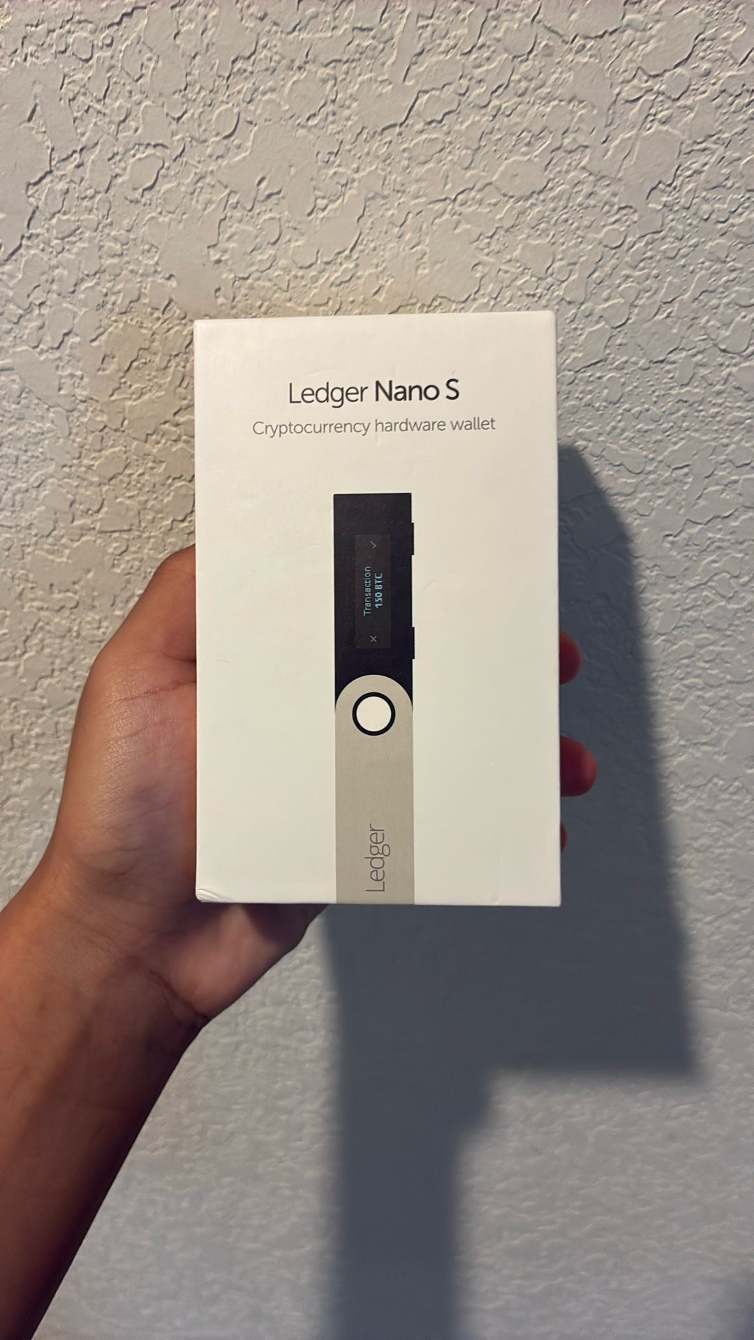 Ledger Nano S) Cryptocurrency Hardware Wallet
