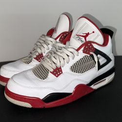 Size 12 Fire Red 4s