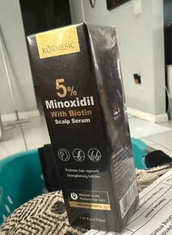 new sealed minoxidil with biotin