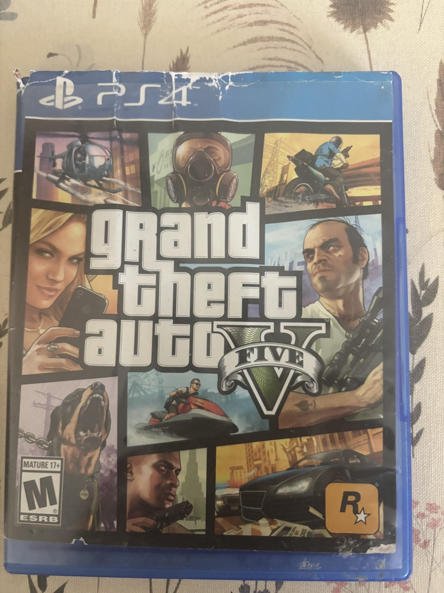 GTA5 Disc With Case (PS4 ONLY)