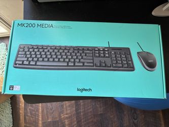 Logitech Wired Keyboard And Mouse Combo