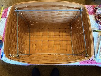 Gerald E Henn File Basket, 20” X 15 1/2” X 11”