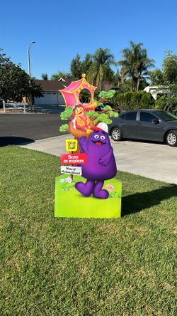 Mcdonalds Cardboard Cutout for pictures