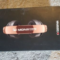 Monster 24k Rose Gold Headphones
