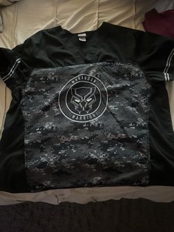 3xl Wakanda Forever Scrub Top
