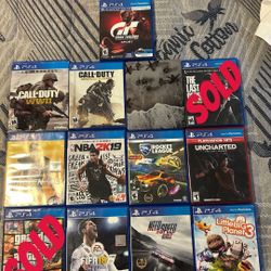 PS4 Games 